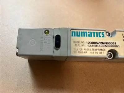 Used NUMATICS 123BB5Z2MN00061 Solenoid Valves | Surplus Asset Holdings #1204187