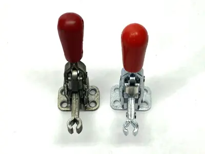 Used DESTACO Vertical Toggle Locking Clamp MISSING SPINDLE & HARDWARE LOT OF 2 Clamps Michigan US | Maverick Industrial Sales #1400865