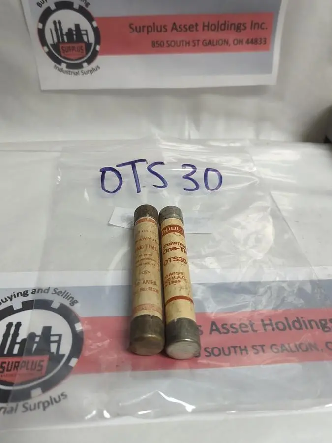 Used GOULD SHAWMUT OTS 30 Miscellaneous Equipment (Electrical & Power) | Surplus Asset Holdings #1192366
