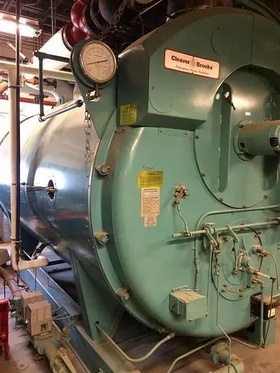 Used 2002 CLEAVER BROOKS CBI 700 240 125 Boilers Massachusetts US | C3 SURPLUS LLC #442214