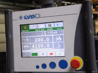 USED LVD MVS-TS 3100 X 20 MM CNC