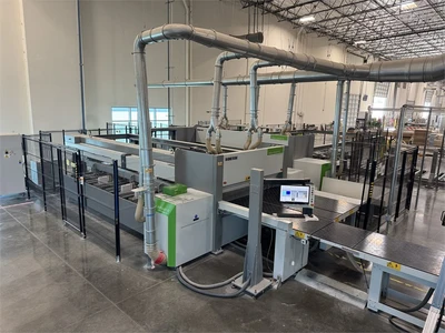 Used 2019 BIESSE "SELCO WNAR6" Single-Line Beam Saws Florida US | MachineryMax #1462145