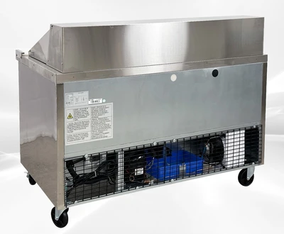 171-0220 60" Mega Top Self Contained Sandwich Prep Table Cooler