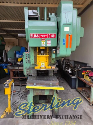 Used BLISS C-60 O.B.I. Presses California US | Sterling Machinery Exchange #1466178