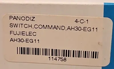 FUJI ELECTRIC AH30- EG11 Command Switch. Loc4B-21