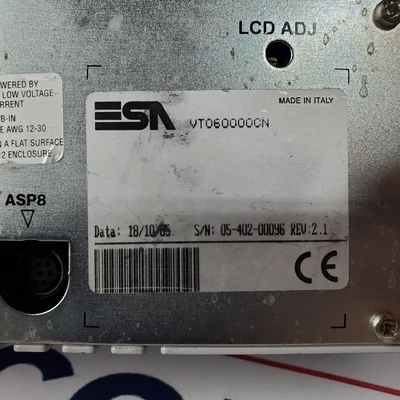 Used ESA VT060000CN Automation Control (HMI) California US | American Industrial Supply Co. #1445117