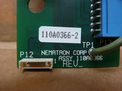 USED NEMATRON CORP 110A0366-2