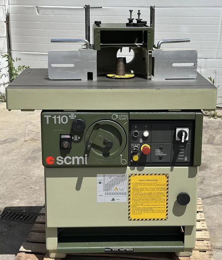 Used 1998 SCMI T110A Woodworking Shapers Illinois US | Pleasant Street Machinery #1261616