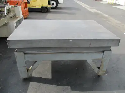 36" x 60" Granite Surface Combustion Plate w/ stand