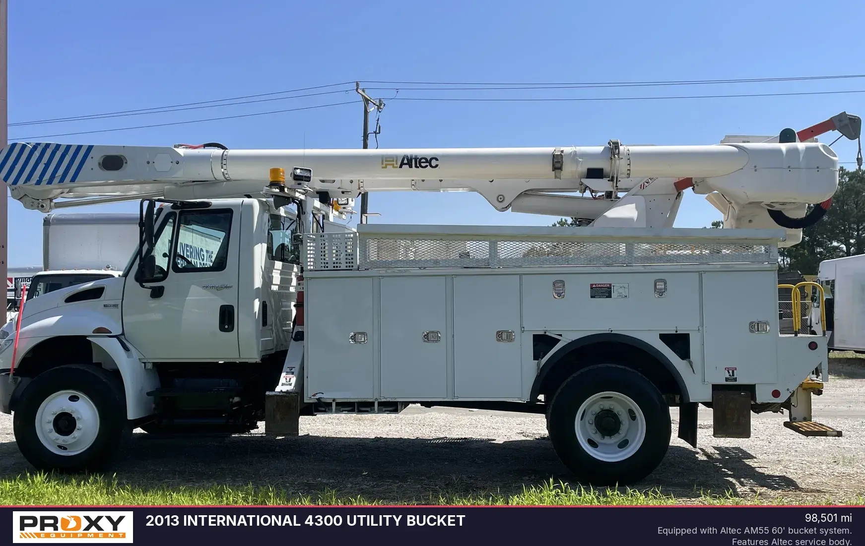 Used 2013 INTERNATIONAL 4300 UTILITY BUCKET Bucket (boom) trucks Virginia US | Proxy Equipment #1377842