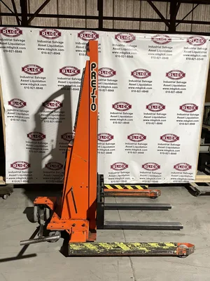 Presto PSA262 Electric Straddle Pallet Stacker/Walkie Forklift 2000lbs 12V