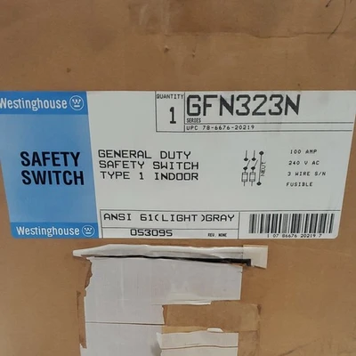NEW Westinghouse GFN323N