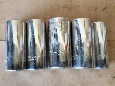 7mm - 18mm and 1/4" - 1-1/4" Assorted Deep Socket Set (34 pcs)