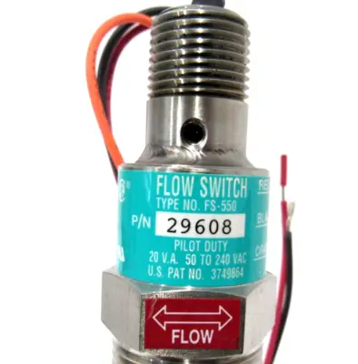 NEW GEMS 29608 FLOW SWITCH TYPE FS-550