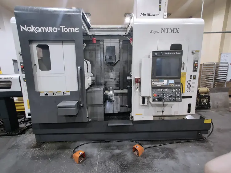 Used 2013 NAKAMURA TOME SUPER NTMX 5-Axis or More CNC Lathes Illinois US | Machinery Marketing International #1183729