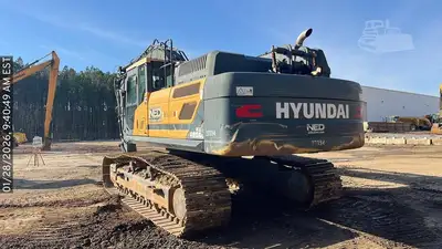 Used 2022 HYUNDAI HX480AL Crawler Excavators North Carolina US | National Equipment Dealers #1422469