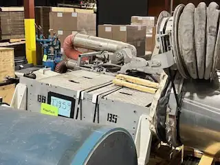 USED 1900 VALMET PILOT COATER