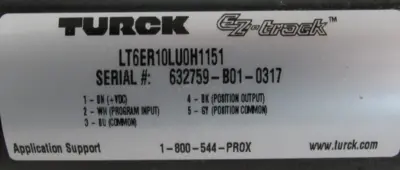 NEW TURCK LT6ER10LU0H1151 TRANSDUCER
