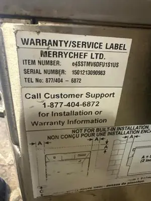 USED MERRYCHEF EIKON E4S