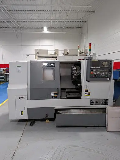Used 2011 SAMSUNG SL25B/500 CNC Lathes Ontario CA | Gizmo Machine Tools #408756