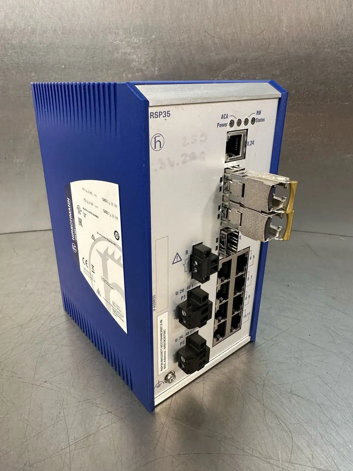 Belden Hirschmann RSP-35 Managed Rail Switch (7.3.5)