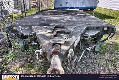 Used 1989 MILITARY M1061A1 10-TON TRAILER Flatbed Trailers New Jersey US | Proxy Equipment #1378211