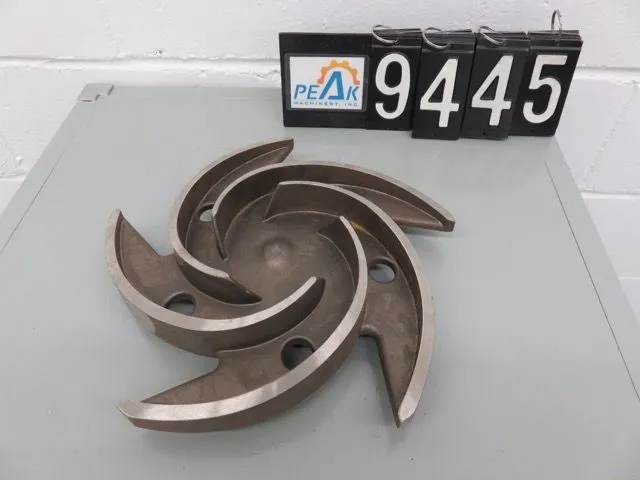 Goulds 3196 Impeller to fit 3x4-13 pump,  size 12.5", New