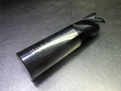 Titan USA 1" 4 Flute Carbide CR Endmill 1" Shank .015" R  TC74186 (LOC3118A)
