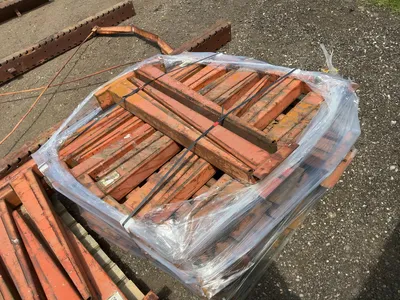 Two Sided Cantilever Rack, includes two 14’ tall uprights spaces approx. 6’ on center apart, (2) 92”...