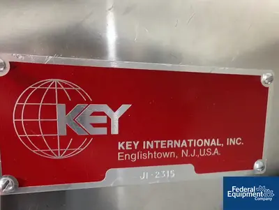 USED Key International Key International Turbo Sieve, Model SGVS, S/S