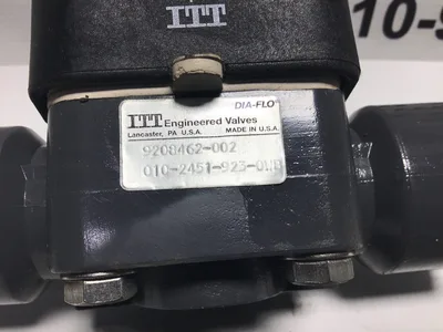 ITT 010-2451-923-OWB 1” Dia-Flow Diaphragm Valve new