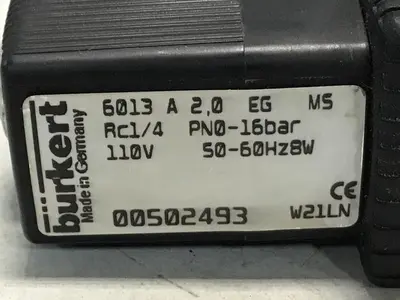 USED BURKERT 502493 6013