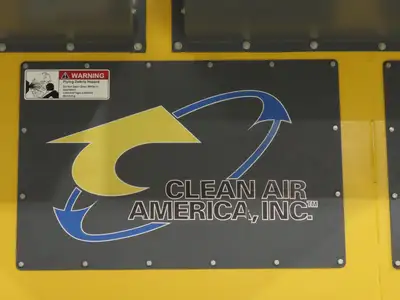 Clean Air America STR 6 Streamer Welding Dust Collector 10Hp 480V Pulser Filter