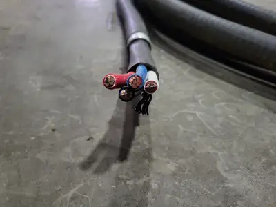 Teck Cable TECK90 2 AWG 4 Conductor 1000V w/ Ground