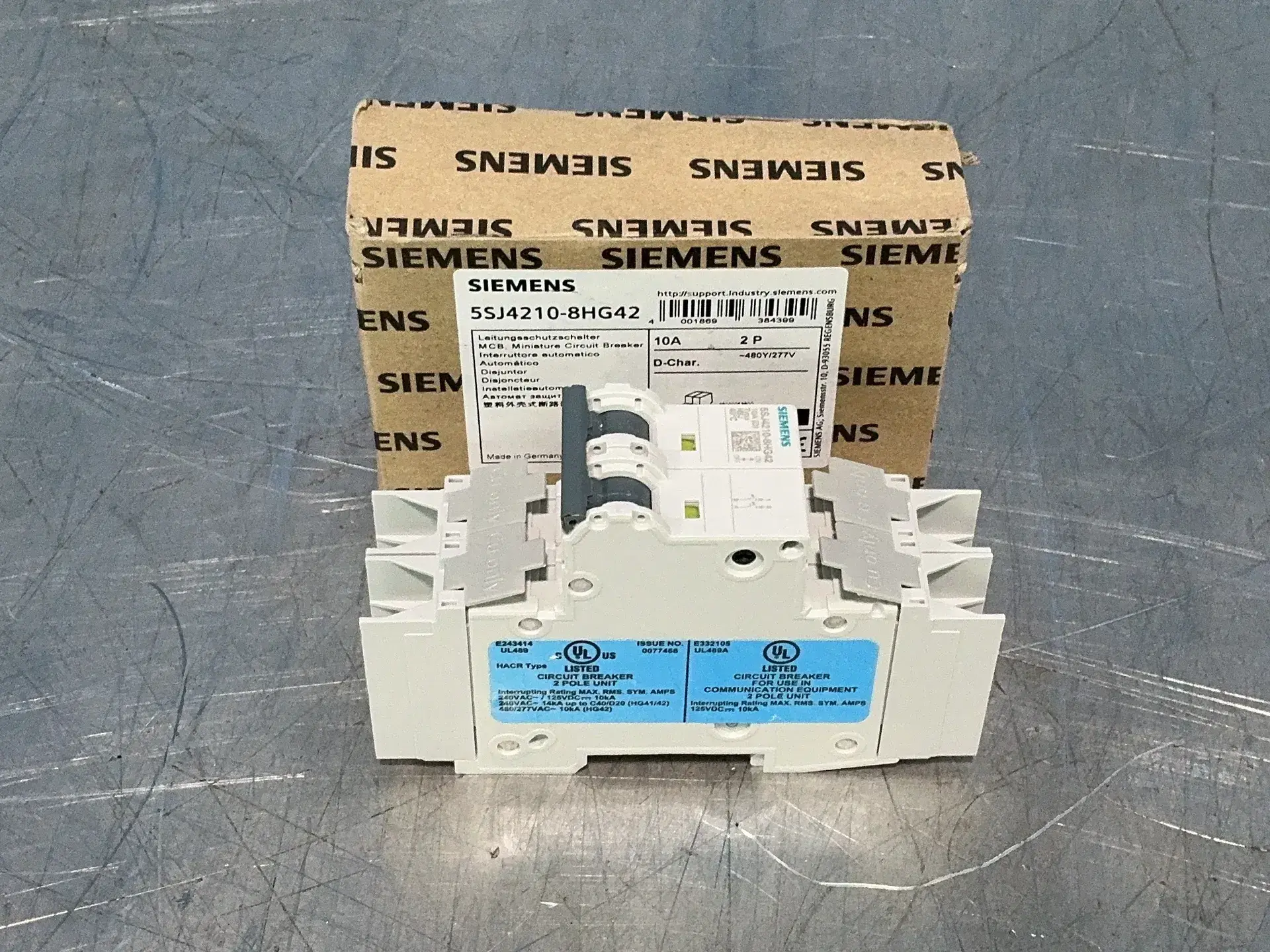 Used SIEMENS 5SJ42108HG42 Circuit Breakers Ohio US | HGR 24 #1357408
