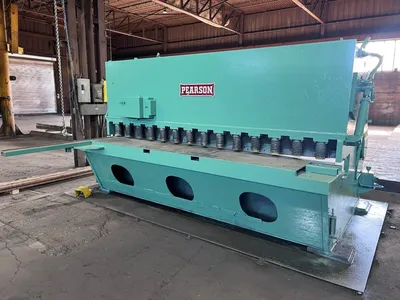 Used Pearson 10-ft × 1/2-in Hydraulic Shear Power Squaring Shears (Inch) Quebec CA | Machineco #1256399