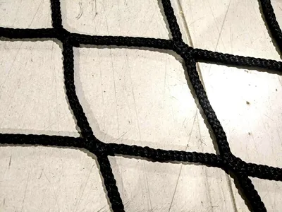 M3000BK | InCord  Knotless Netting 4" Square Holes 2" Web Border 17.5ft x 16.83ft - New Other