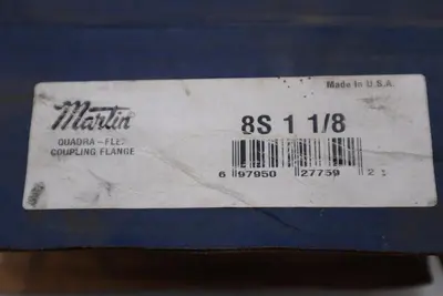 NEW OPEN BOX MARTIN 8S SPROCKET GEAR 1-1/8" BORE STK CC259