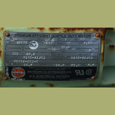 US Electric 30 HP Electric Motor