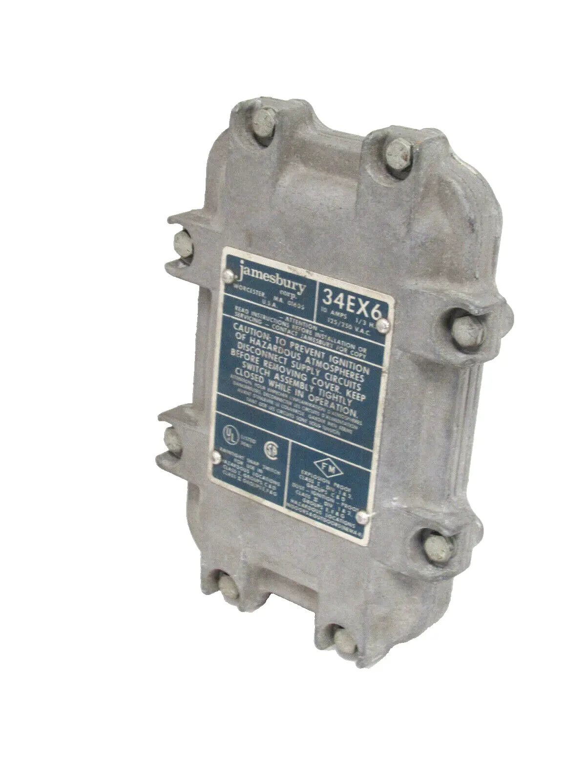 NEW JAMESBURY 34EX6 LIMIT SWITCH