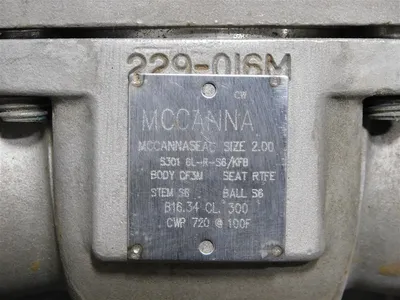 USED MCCANNA 2.00 S301 6L-R-S6/KFB