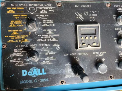 Used DOALL C-305A Horizontal Band Saws Minnesota US | INTER-PLANT SALES #1371295