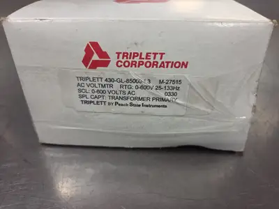 Used Triplett _UNKNOWN_ Voltmeters South Carolina US | Palmetto Automation #1512146