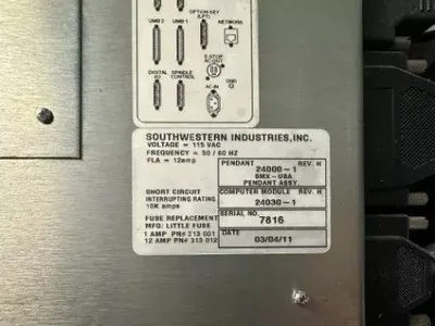 2011 SOUTHWESTERN INDUSTRIES TRAK DPM SX2P Mills, CNC | Machinery Central (15)