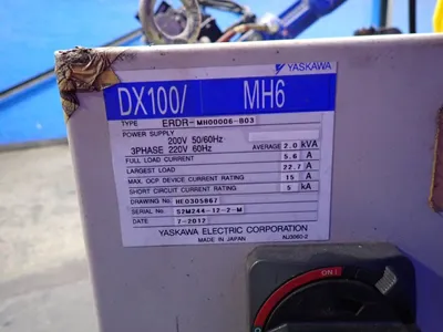USED 2013 YASKAWA MOTOMAN MOTOMANMH6