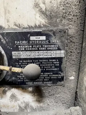 USED PACIFIC 500R-14