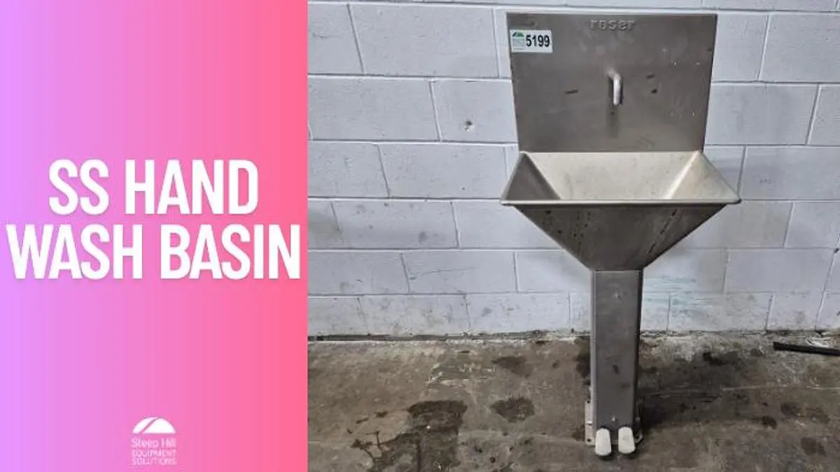 Roser SS Industrial Hand Wash Basin