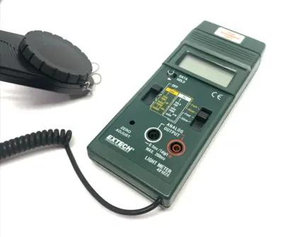 New | in-Stock Extech Foot Candle/Lux Light Meter, up to 5,000FC & 50,000 Lux Meters - Misc Michigan US | Maverick Industrial Sales #1390789