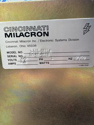 USED CINCINNATI MILACRON 3-424-1884A