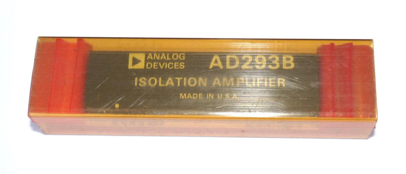 NEW ANALOG DEVICES AD293B ISOLATION AMPLIFIER